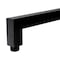 Alfi Brand Black Matte 20" Square Wall Shower Arm ABSA20S-BM - alternate 6